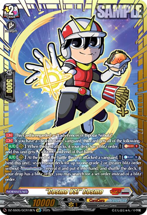 "Cosmo VS!" Cosmo (DZ-SS05/GCR18EN) [CoroCoro Start Deck Pack] | Total Play
