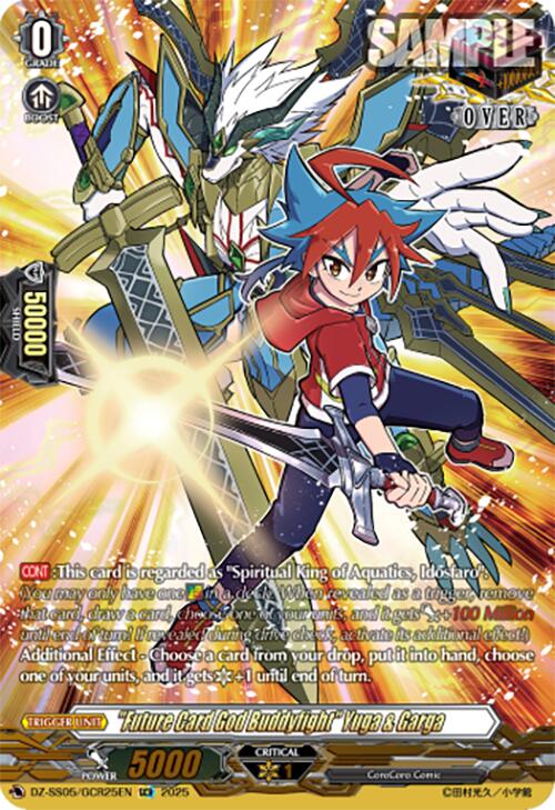 "Future Card God Buddyfight" Yuga & Garga (DZ-SS05/GCR25EN) [CoroCoro Start Deck Pack] | Total Play