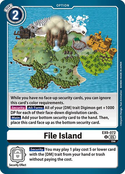 File Island [EX9-072] [Versus Monsters] | Total Play