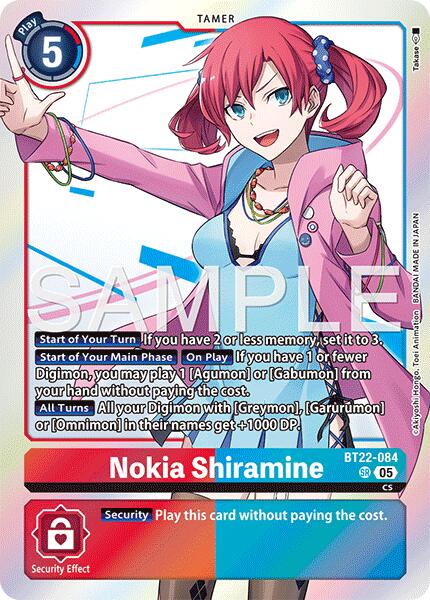 Nokia Shiramine [BT22-084] [Cyber Eden] | Total Play