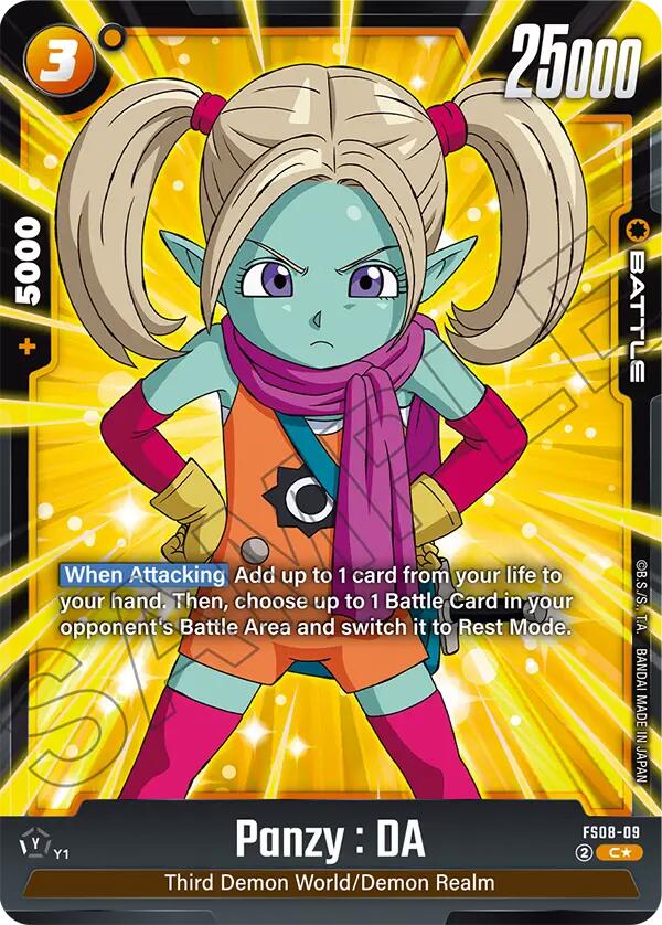 Panzy : DA (Bonus Pack Alternate Art) [Starter Deck: Vegeta (Mini) Super Saiyan 3] | Total Play