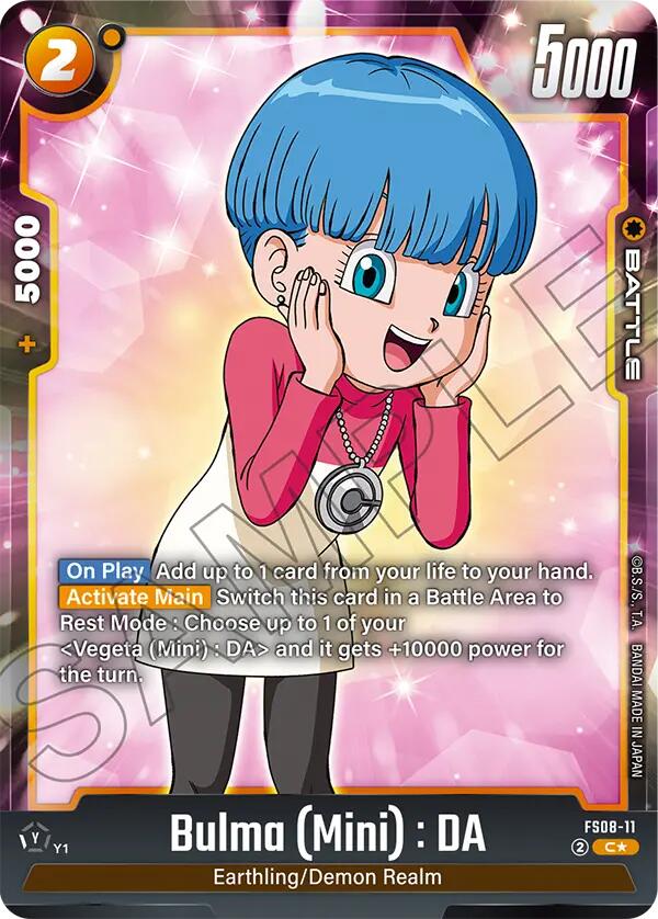 Bulma (Mini) : DA (Bonus Pack Alternate Art) [Starter Deck: Vegeta (Mini) Super Saiyan 3] | Total Play