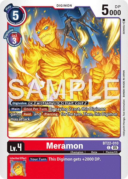 Meramon [BT22-010] [Cyber Eden] | Total Play