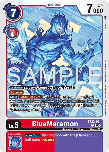 BlueMeramon [BT22-011] [Cyber Eden] | Total Play