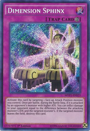 Dimension Sphinx [MVP1-ENS23] Secret Rare | Total Play