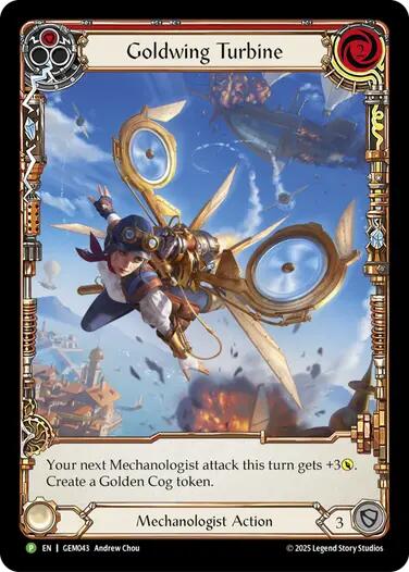 Goldwing Turbine (Red) [GEM043] (GEM Pack 2) | Total Play