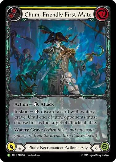 Chum, Friendly First Mate [GEM046] (GEM Pack 2)  Rainbow Foil | Total Play