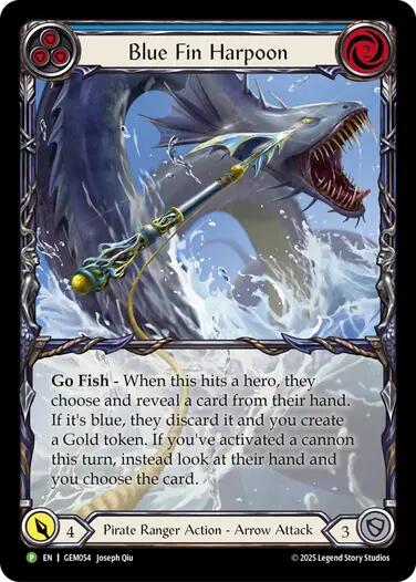 Blue Fin Harpoon [GEM054] (GEM Pack 2) | Total Play