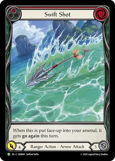 Swift Shot [GEM061] (GEM Pack 2)  Rainbow Foil | Total Play