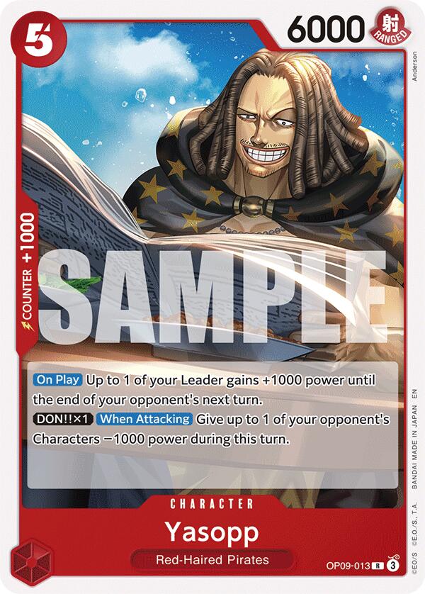 Yasopp (Reprint) [Starter Deck: Red Shanks] | Total Play