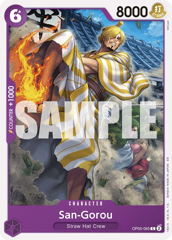 San-Gorou (Reprint) [Starter Deck: Purple/Black Monkey.D.Luffy] | Total Play