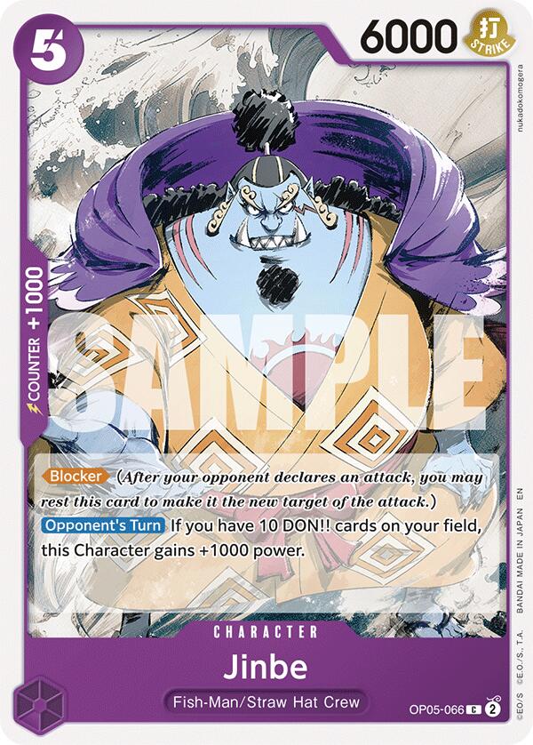Jinbe (Reprint) [Starter Deck: Purple/Black Monkey.D.Luffy] | Total Play