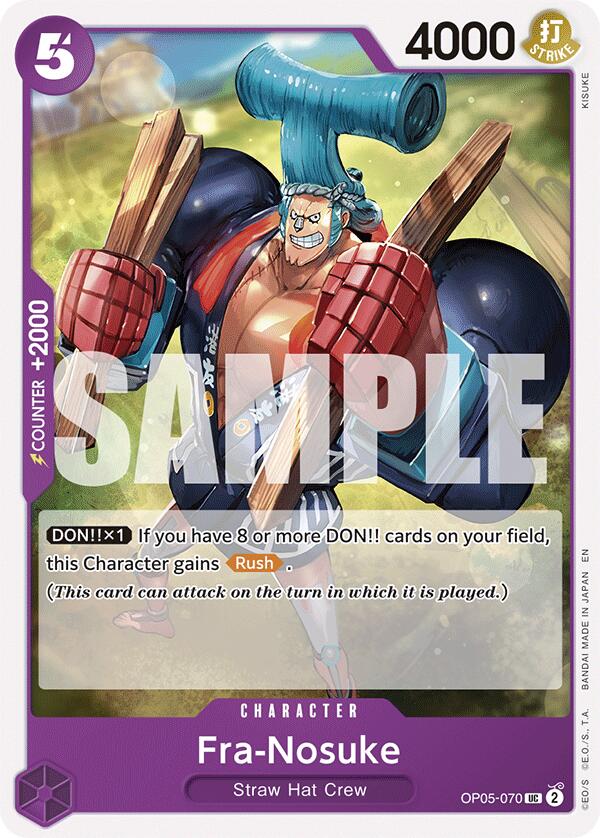 Fra-Nosuke (Reprint) [Starter Deck: Purple/Black Monkey.D.Luffy] | Total Play