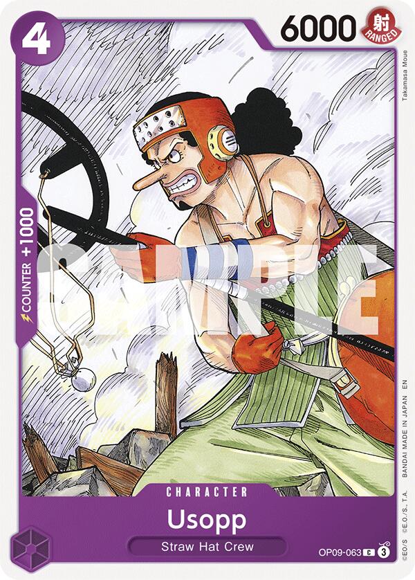 Usopp (Reprint) [Starter Deck: Purple/Black Monkey.D.Luffy] | Total Play
