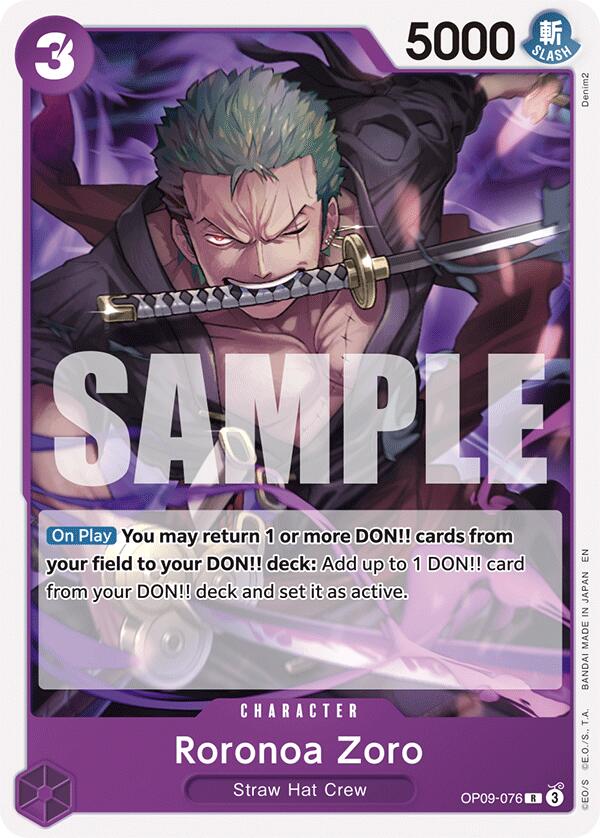 Roronoa Zoro (Reprint) [Starter Deck: Purple/Black Monkey.D.Luffy] | Total Play