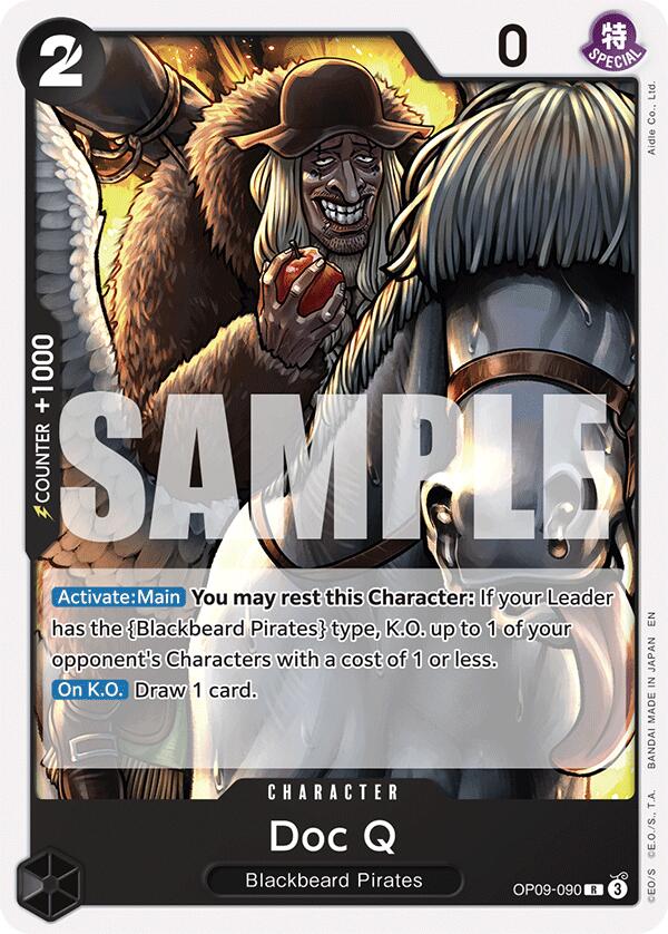 Doc Q (Reprint) [Starter Deck: Black Marshall.D.Teach] | Total Play