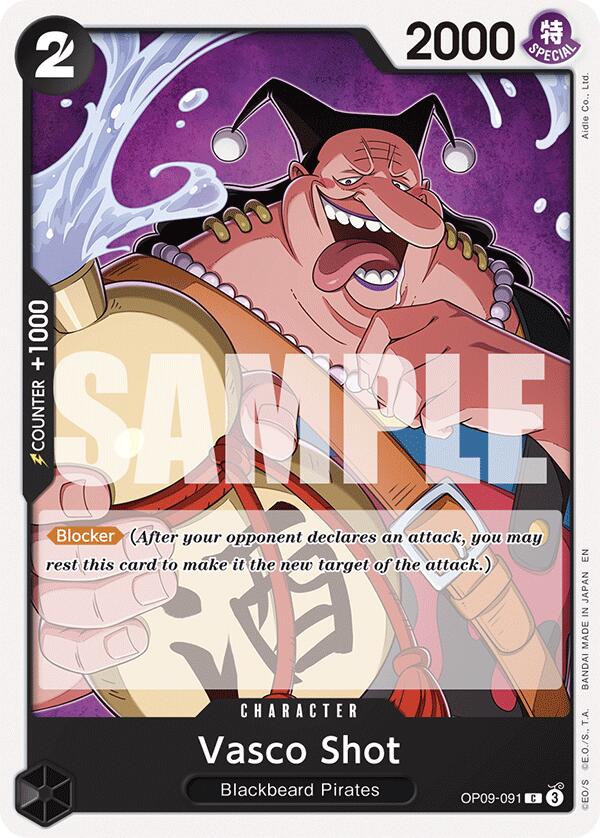 Vasco Shot (Reprint) [Starter Deck: Black Marshall.D.Teach] | Total Play