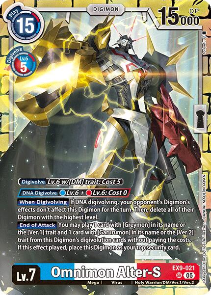 Omnimon Alter-S [EX9-021] [Versus Monsters] | Total Play