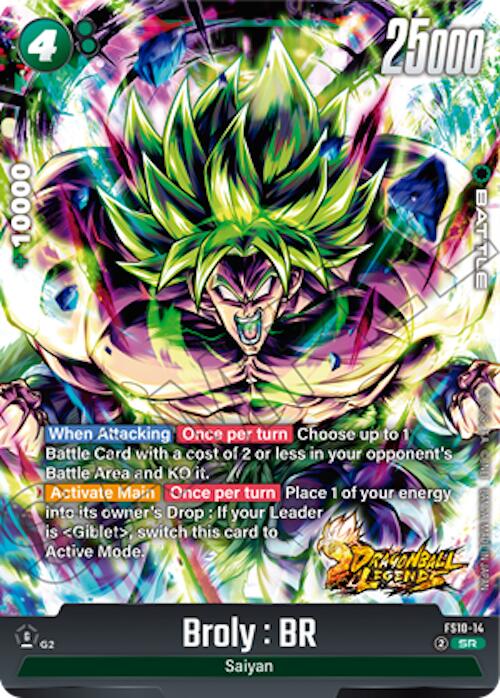 Broly : BR [Starter Deck: Giblet] | Total Play