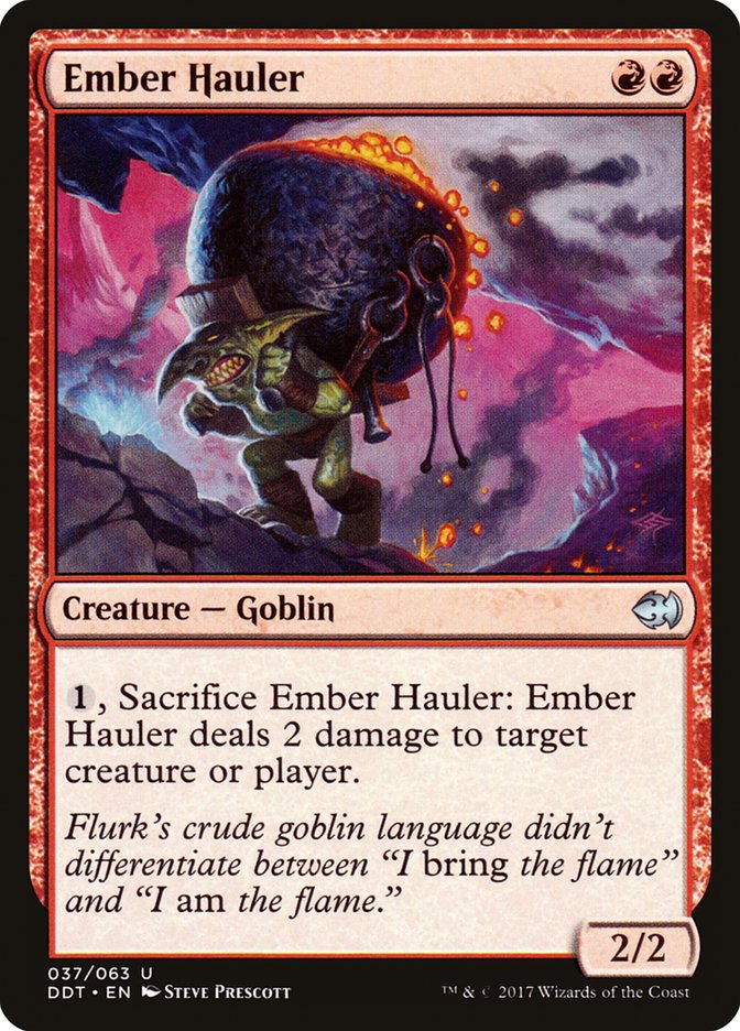 Ember Hauler [Duel Decks: Merfolk vs. Goblins] | Total Play