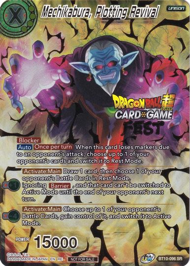 Mechikabura, Plotting Revival (Card Game Fest 2022) (BT10-096) [Tournament Promotion Cards] | Total Play