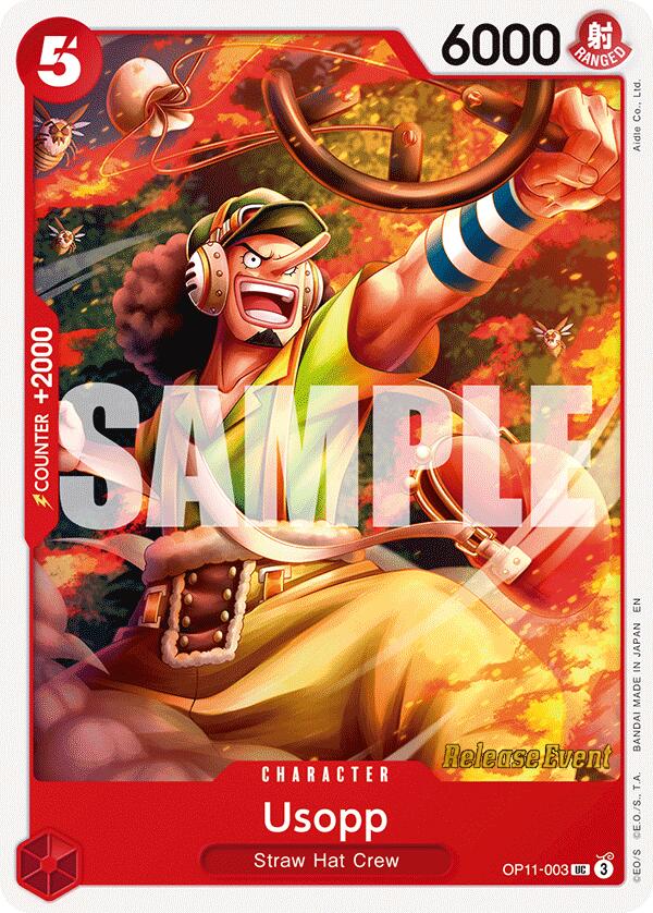 Usopp [A Fist of Divine Speed Release Event Cards] | Total Play