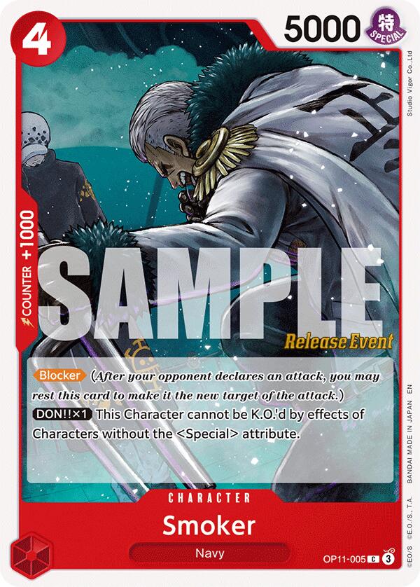 Smoker [A Fist of Divine Speed Release Event Cards] | Total Play