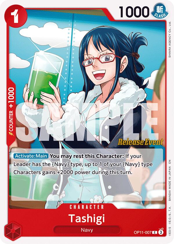 Tashigi [A Fist of Divine Speed Release Event Cards] | Total Play