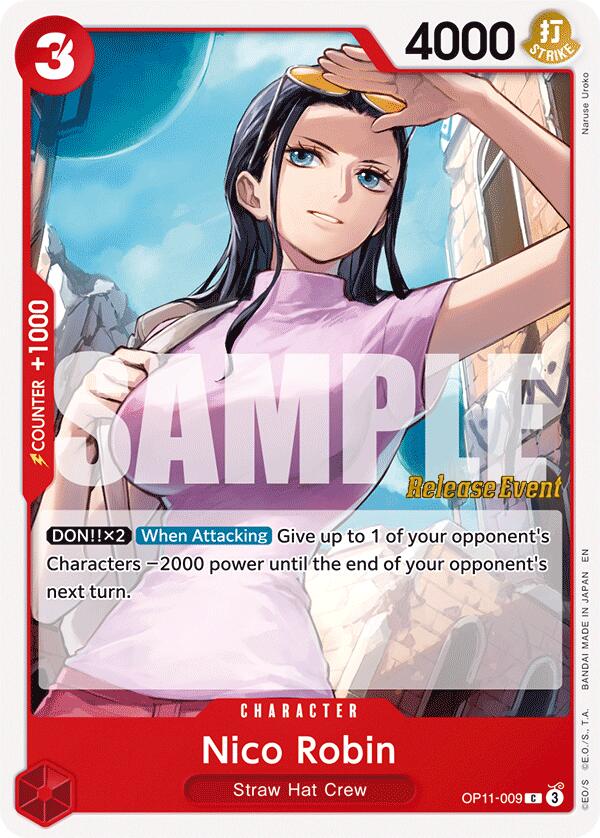 Nico Robin [A Fist of Divine Speed Release Event Cards] | Total Play