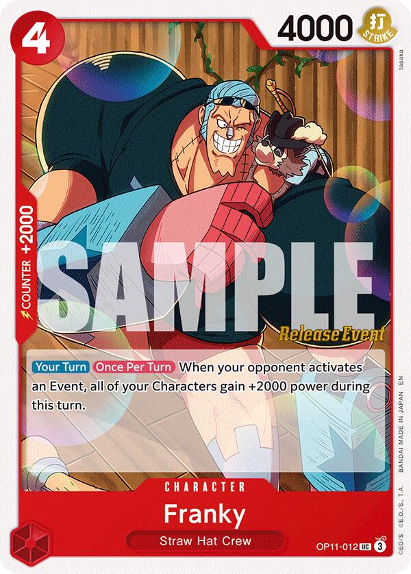 Franky [A Fist of Divine Speed Release Event Cards] | Total Play