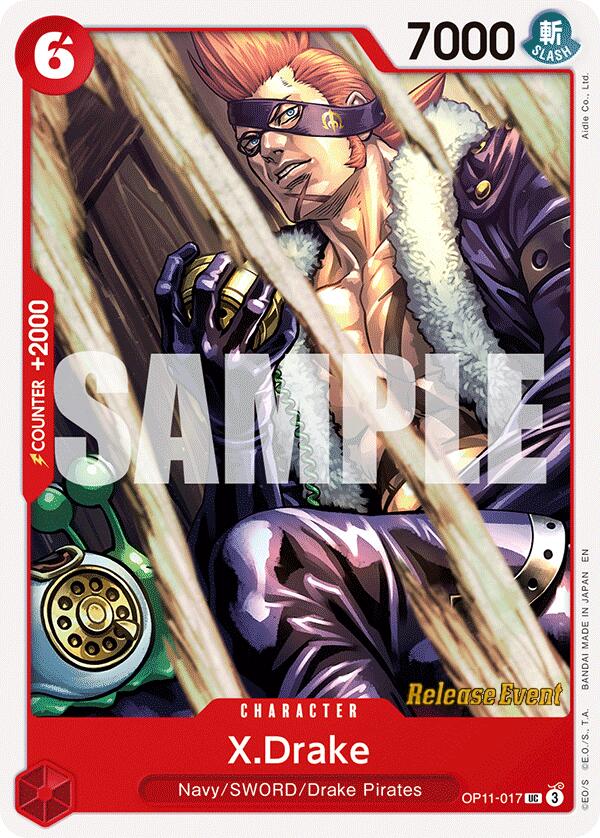 X.Drake [A Fist of Divine Speed Release Event Cards] | Total Play