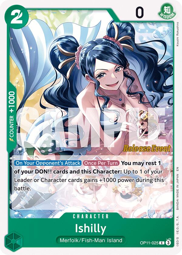 Ishilly [A Fist of Divine Speed Release Event Cards] | Total Play