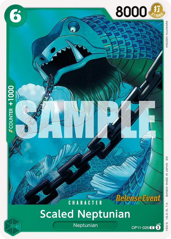 Scaled Neptunian [A Fist of Divine Speed Release Event Cards] | Total Play