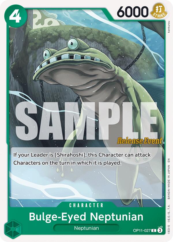 Bulge-Eyed Neptunian [A Fist of Divine Speed Release Event Cards] | Total Play