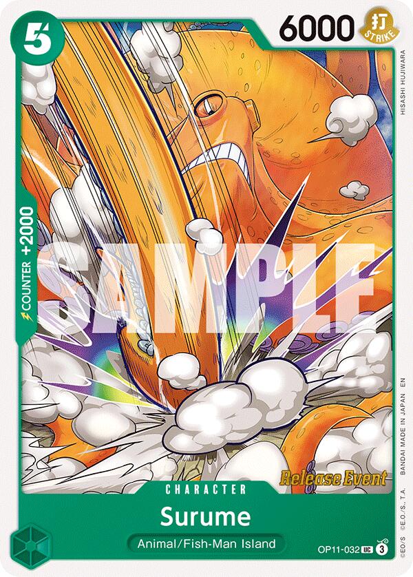 Surume [A Fist of Divine Speed Release Event Cards] | Total Play