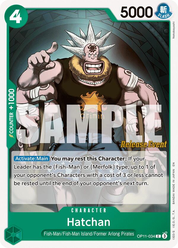 Hatchan [A Fist of Divine Speed Release Event Cards] | Total Play