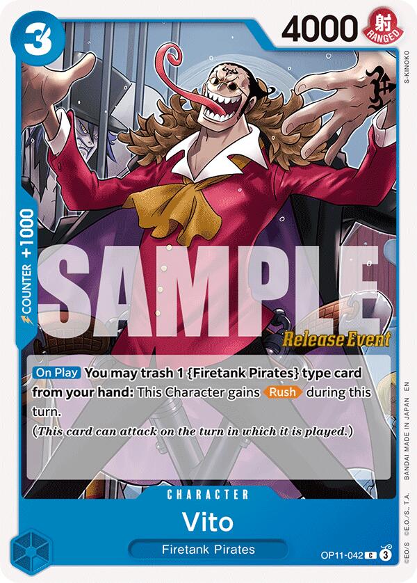 Vito [A Fist of Divine Speed Release Event Cards] | Total Play