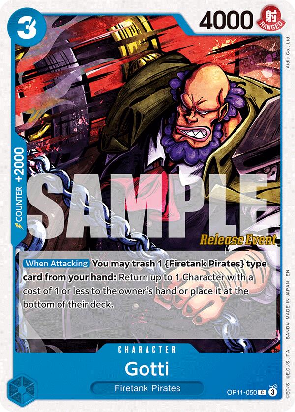 Gotti [A Fist of Divine Speed Release Event Cards] | Total Play