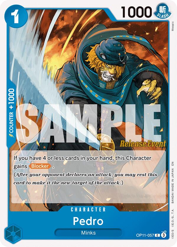 Pedro [A Fist of Divine Speed Release Event Cards] | Total Play