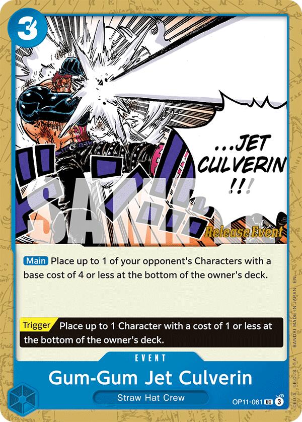 Gum-Gum Jet Culverin [A Fist of Divine Speed Release Event Cards] | Total Play