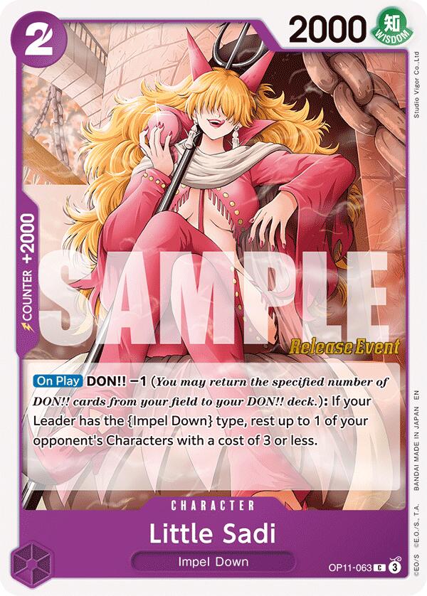 Little Sadi [A Fist of Divine Speed Release Event Cards] | Total Play