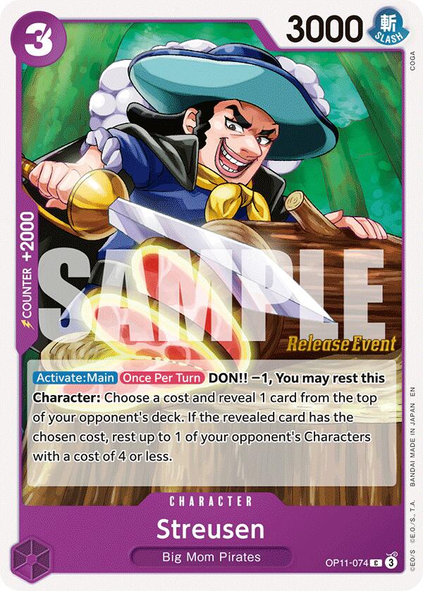 Streusen [A Fist of Divine Speed Release Event Cards] | Total Play