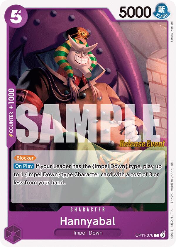 Hannyabal [A Fist of Divine Speed Release Event Cards] | Total Play