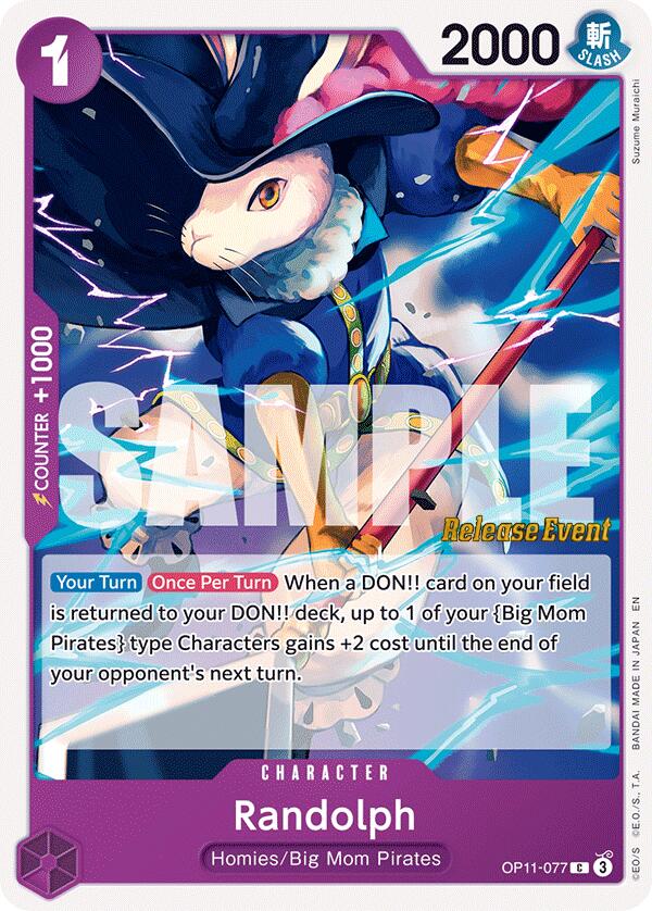 Randolph [A Fist of Divine Speed Release Event Cards] | Total Play