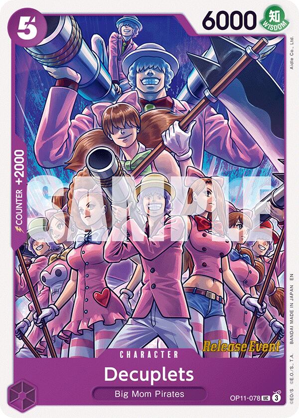 Decuplets [A Fist of Divine Speed Release Event Cards] | Total Play