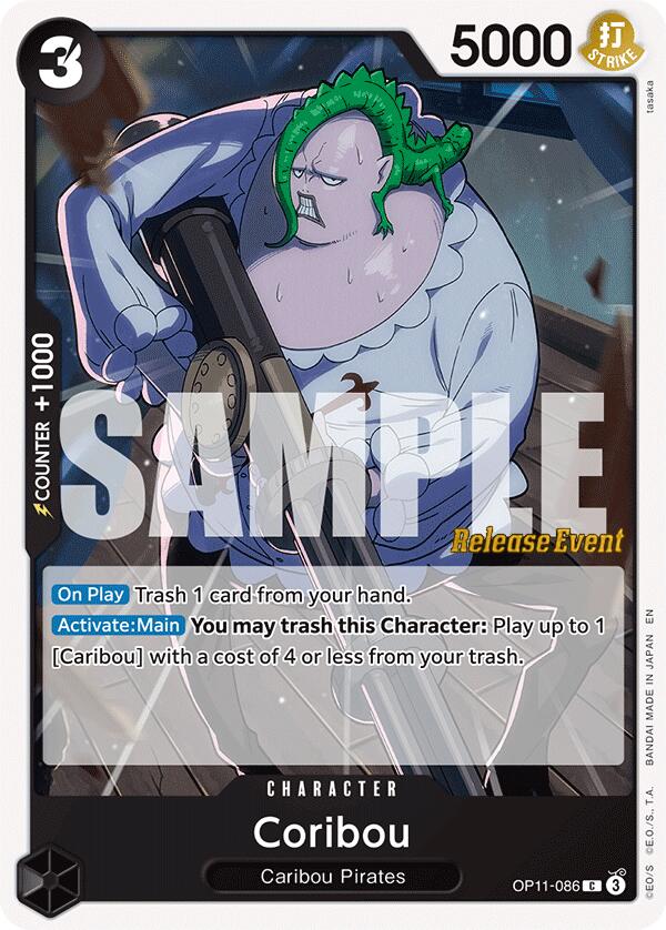 Coribou [A Fist of Divine Speed Release Event Cards] | Total Play