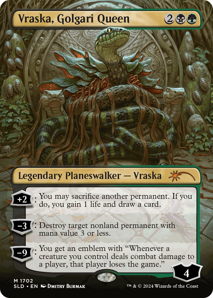 Vraska, Golgari Queen (1702) [Secret Lair Drop Series] | Total Play