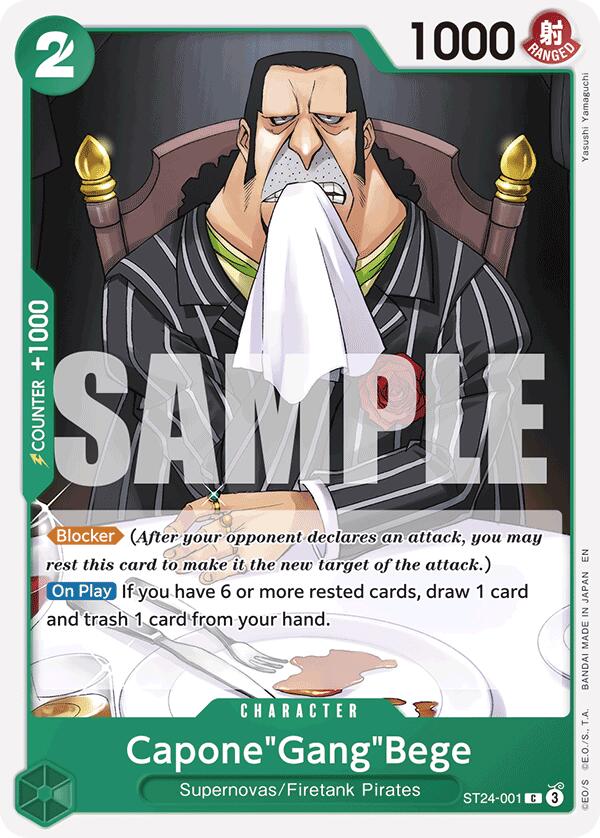 Capone"Gang"Bege [Starter Deck: GREEN Jewelry Bonney] | Total Play