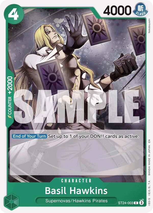 Basil Hawkins [Starter Deck: GREEN Jewelry Bonney] | Total Play