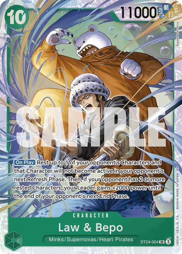 Law & Bepo [Starter Deck: GREEN Jewelry Bonney] | Total Play